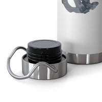 "Anchored in the Lord" 22oz Insulated Water Bottle — Black