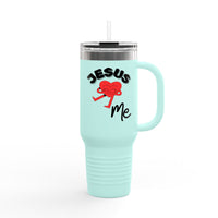 Jesus Loves Me Insulated Travel Mug, 40oz