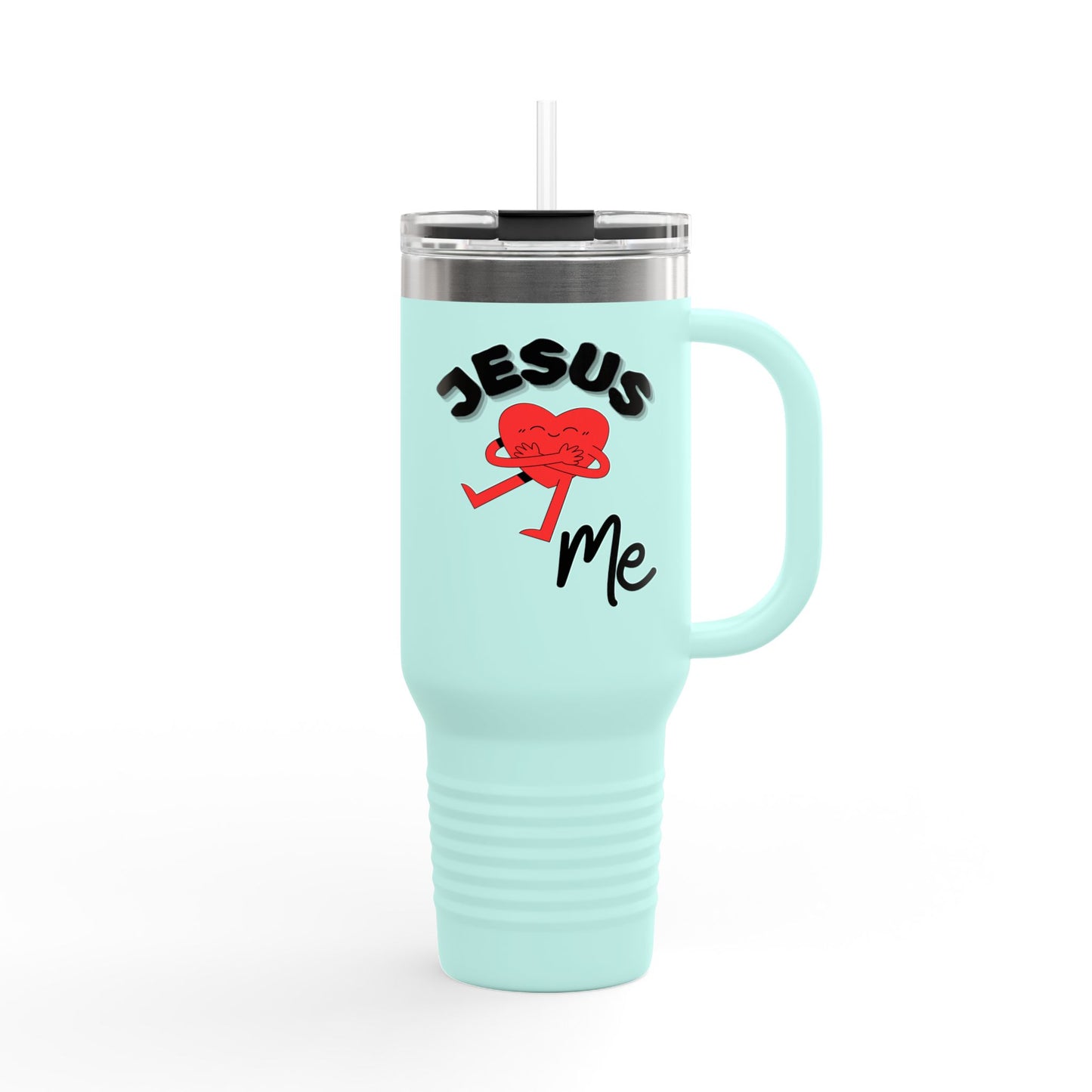 Jesus Loves Me Insulated Travel Mug, 40oz