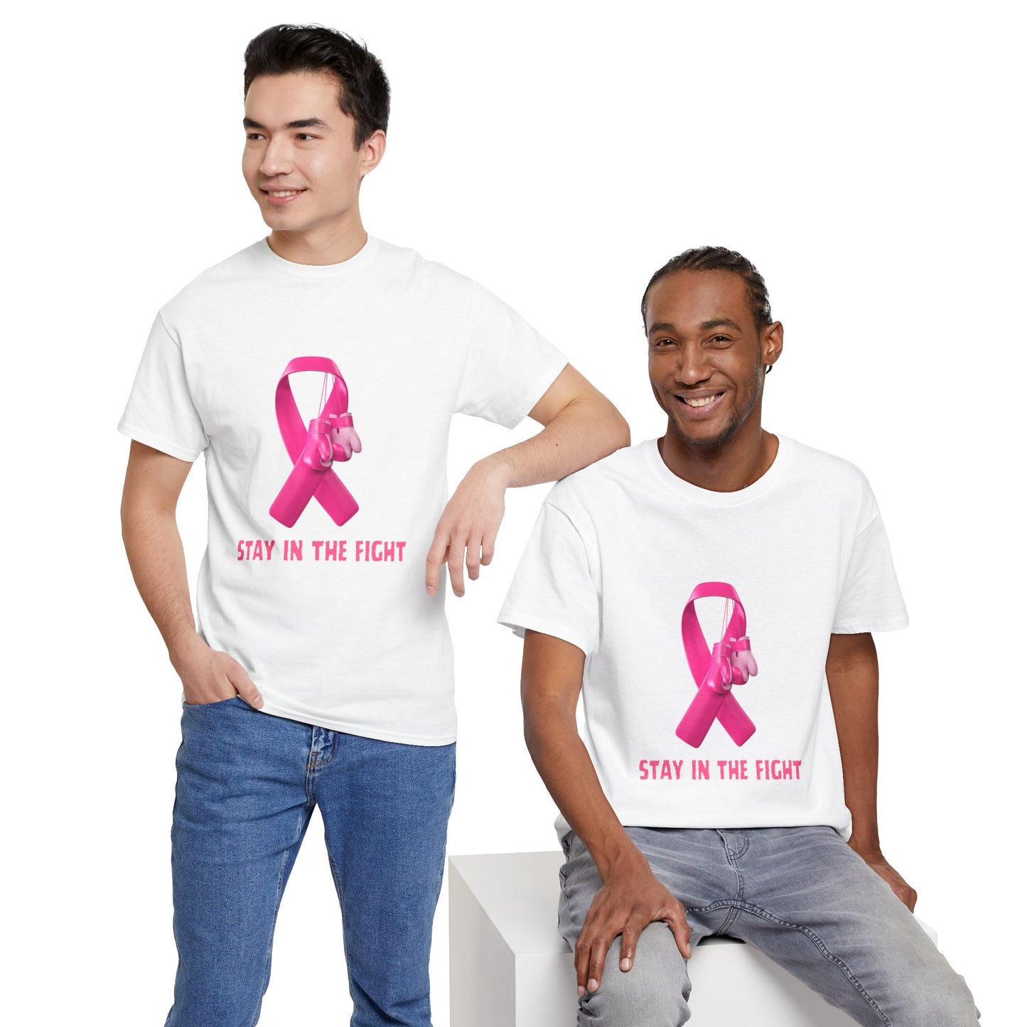 Stay in the Fight Pink Ribbon T-Shirt