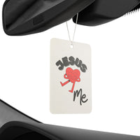 Car Air Freshener - Jesus Loves Me Inspirational Scent