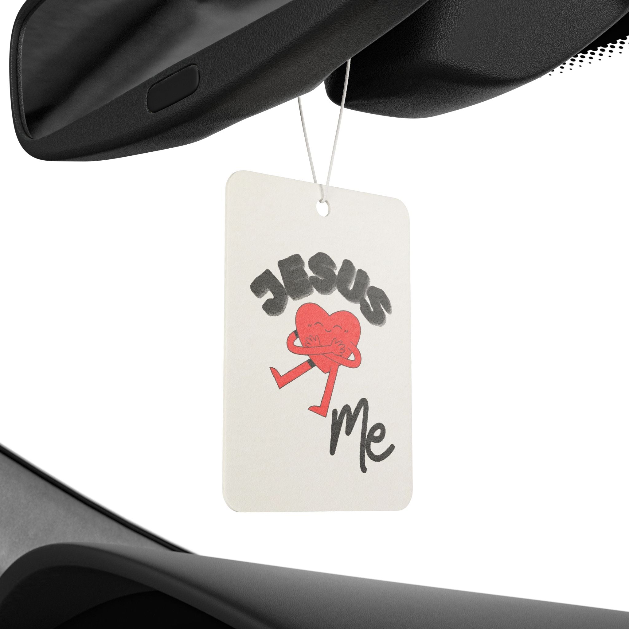 Car Air Freshener - Jesus Loves Me Inspirational Scent