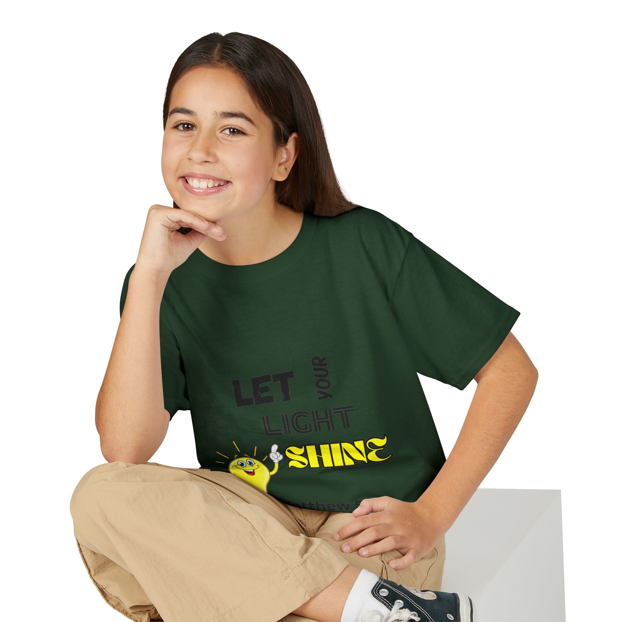 Let Your Light Shine Youth T-Shirt