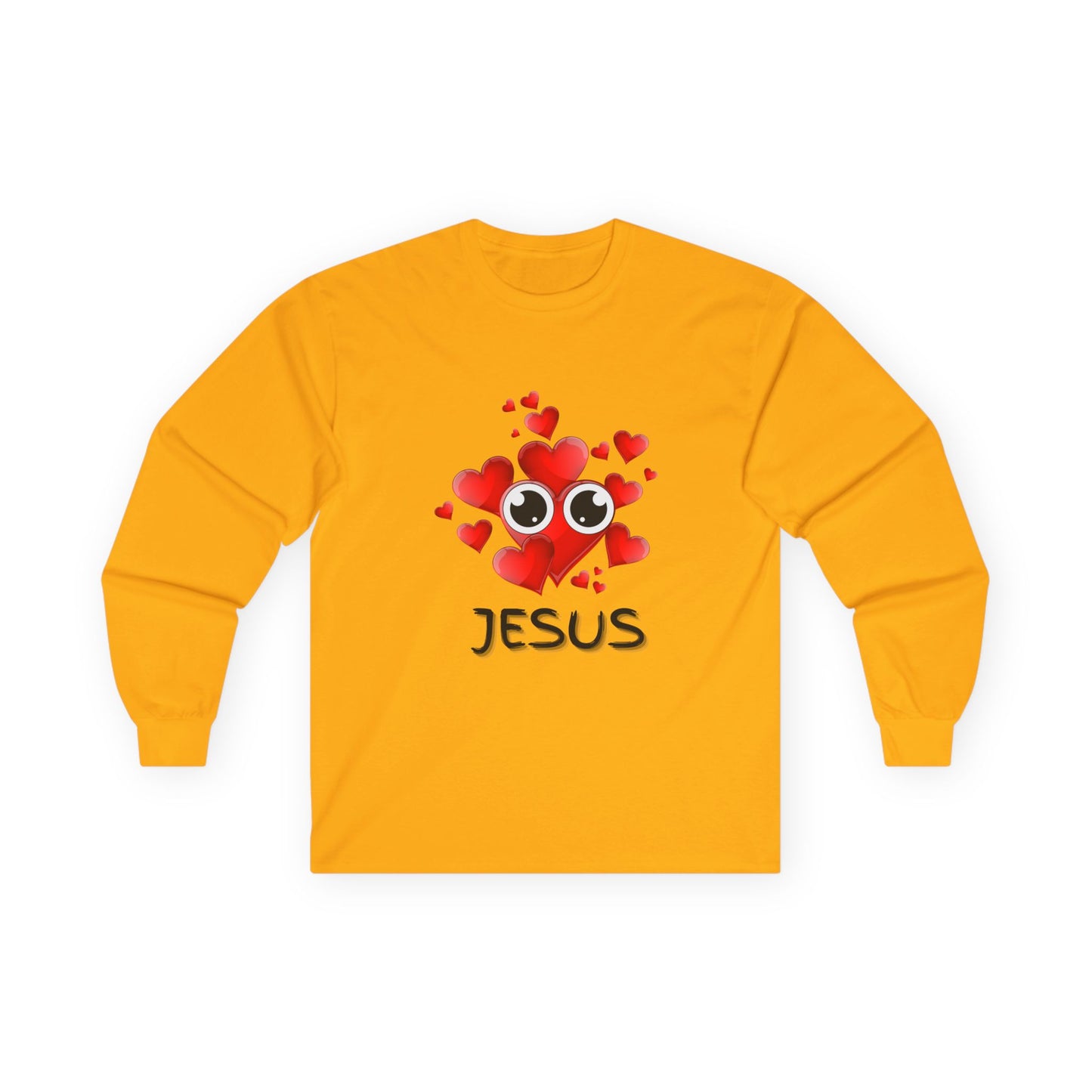 Eye Love Jesus Long-Sleeve - Black