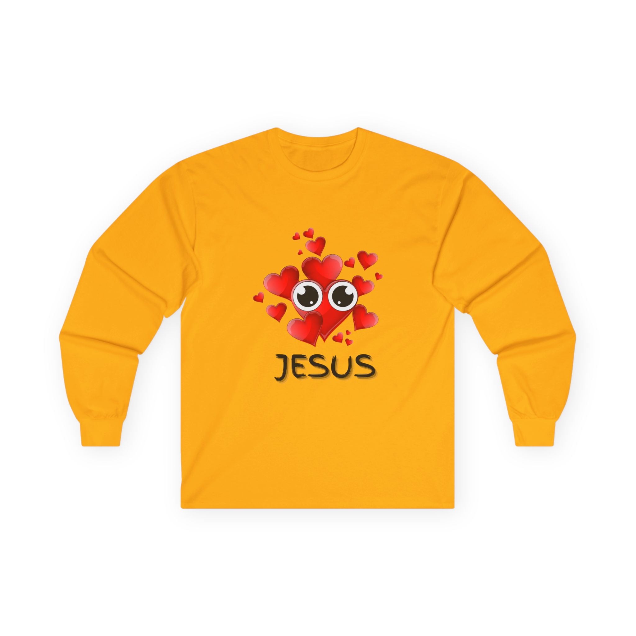 Eye Love Jesus Long-Sleeve - Black
