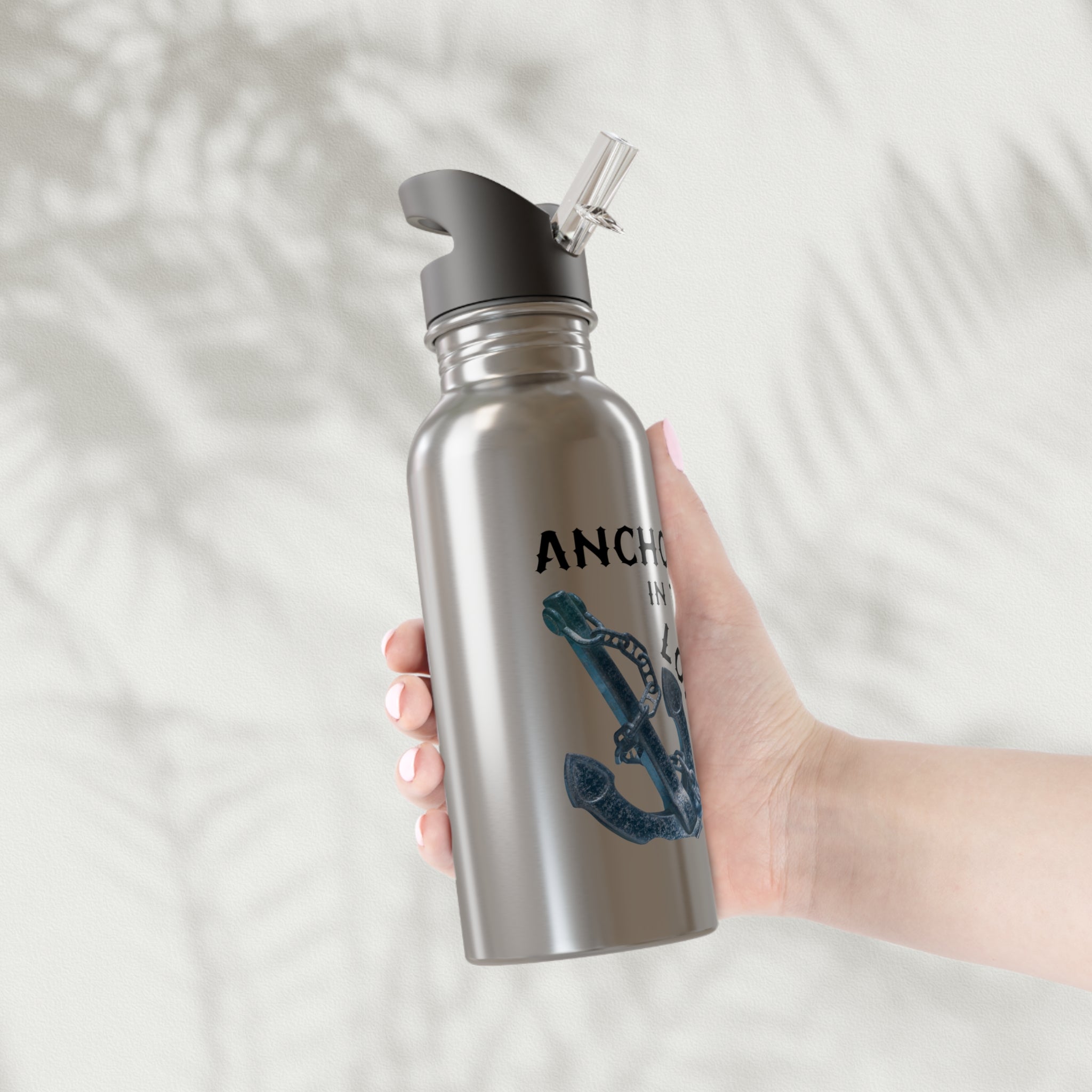 Anchor in the Lord Stainless Steel 20oz Water Bottle