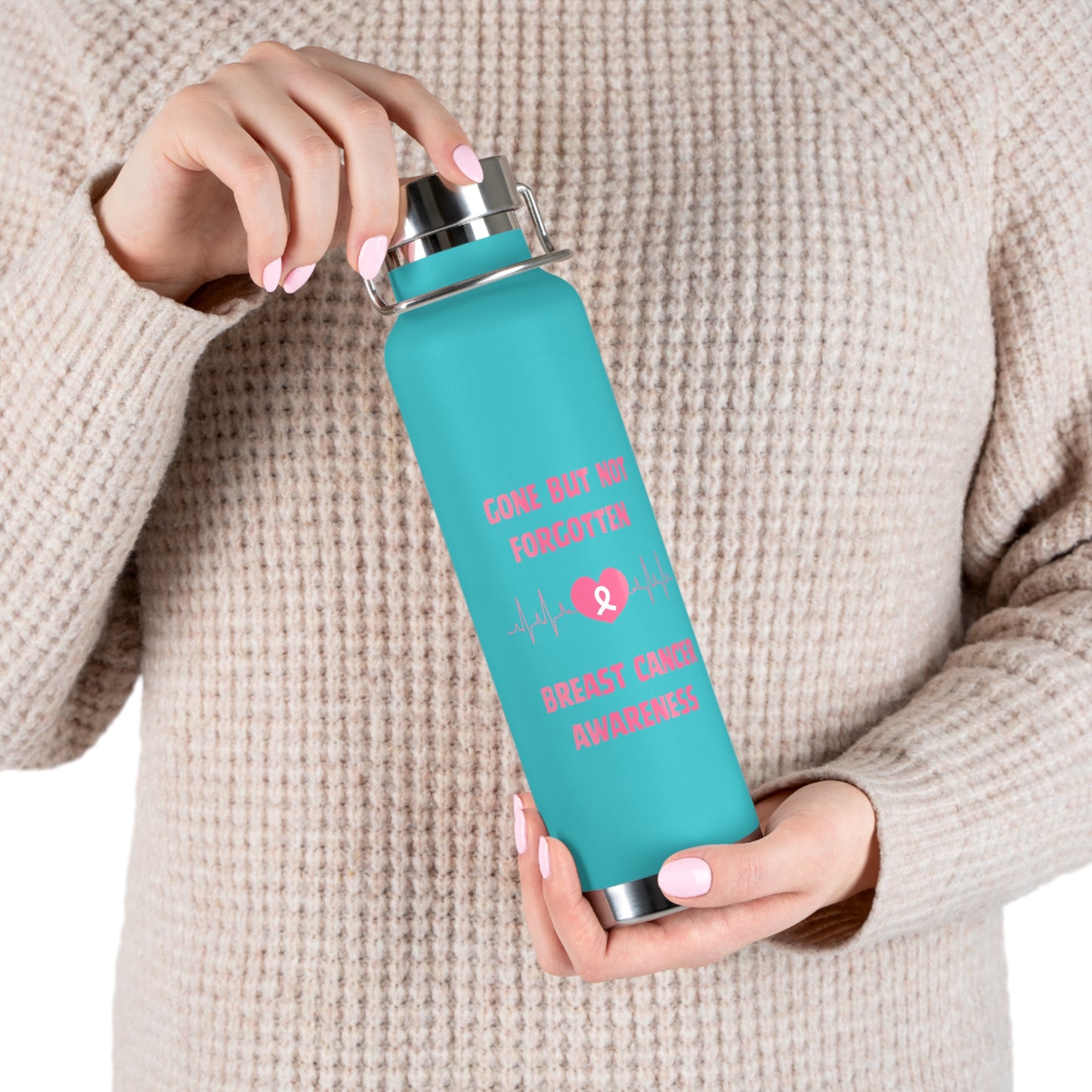 Gone But Not Forgotten 22oz Insulated Water Bottle