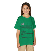 10 Commandments Youth T-shirt - Black