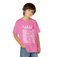 Bible Emergency Numbers Youth T-Shirt — White