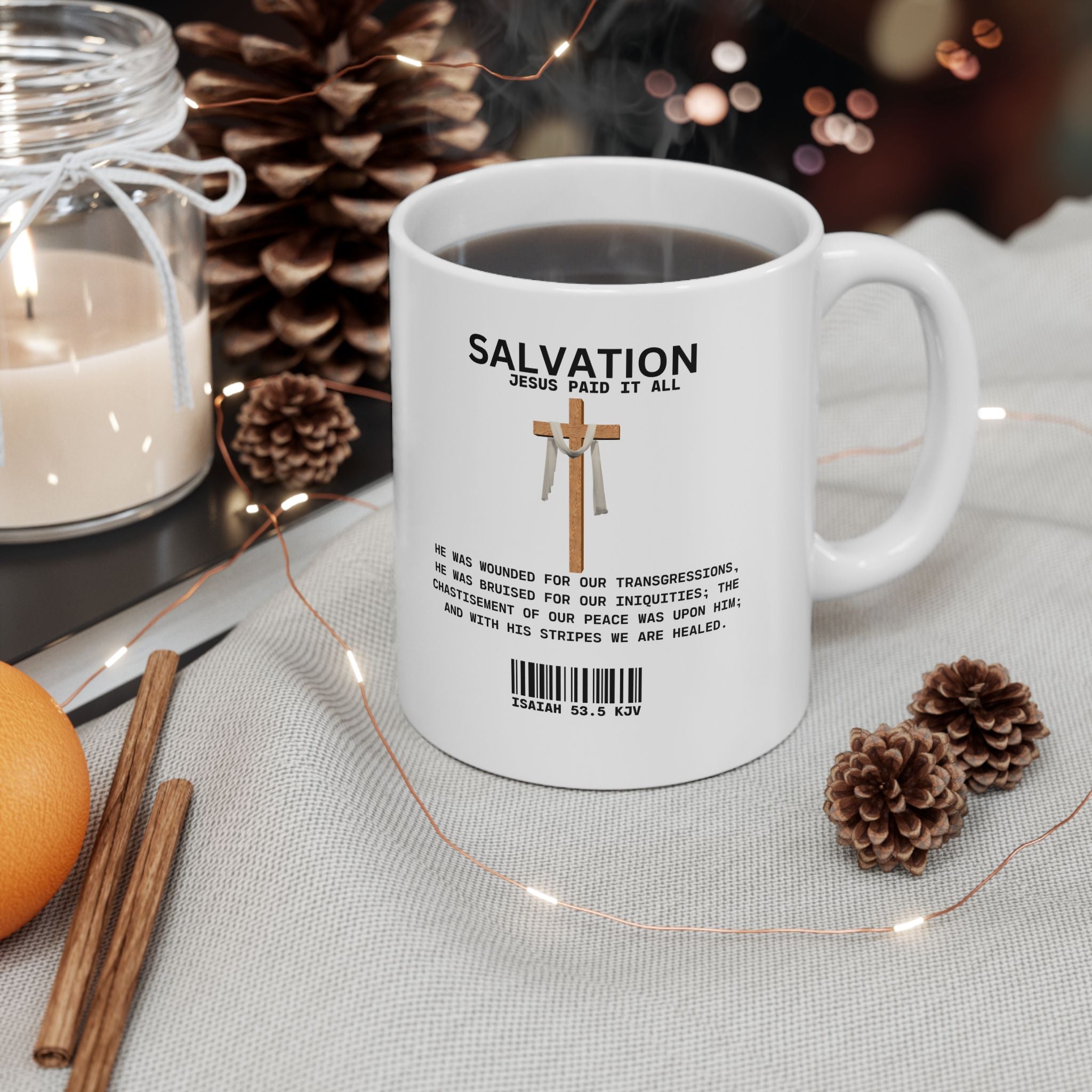 Salvation - Jesus Paid Coffee Mug (11oz & 15oz)