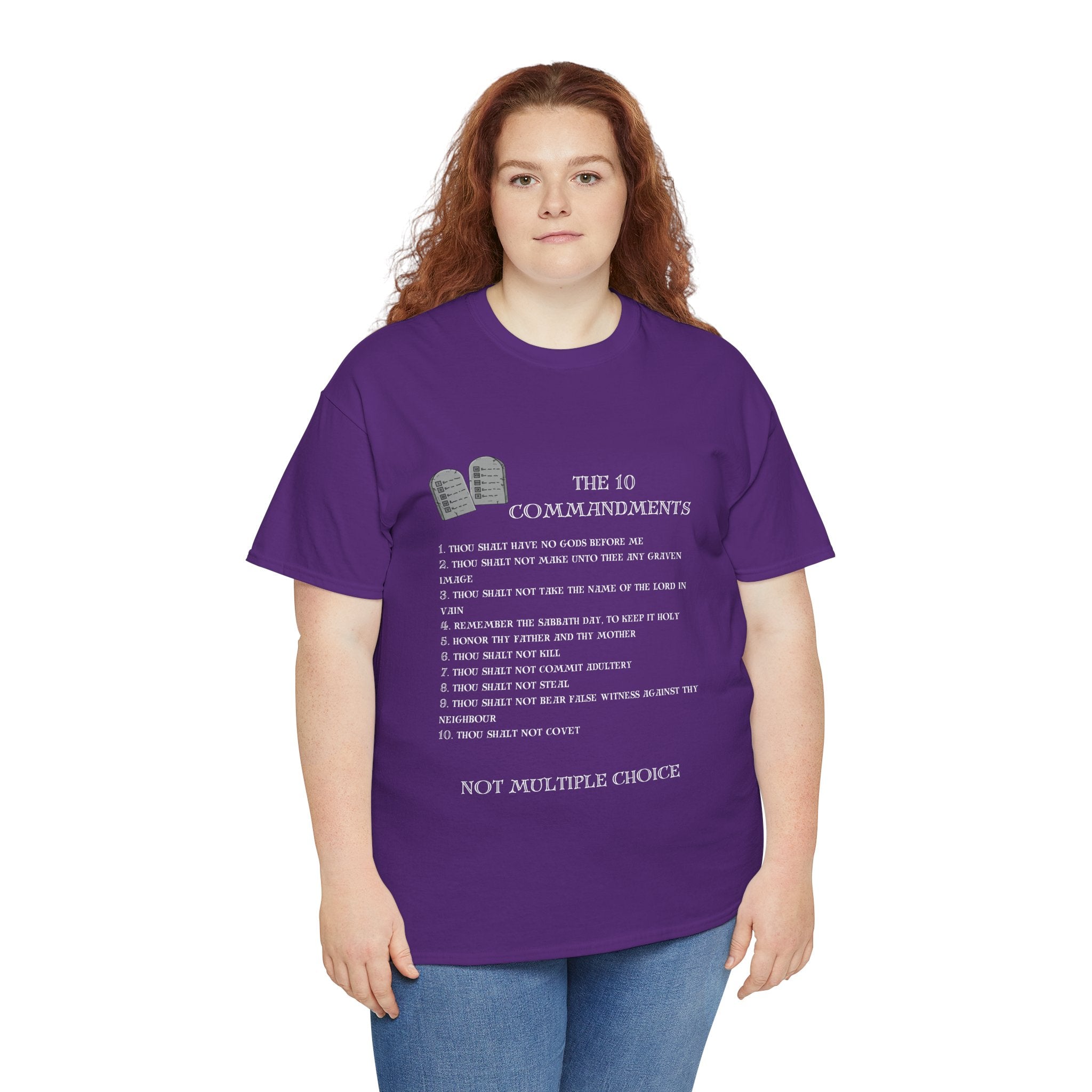10 Commandments T-Shirt - White