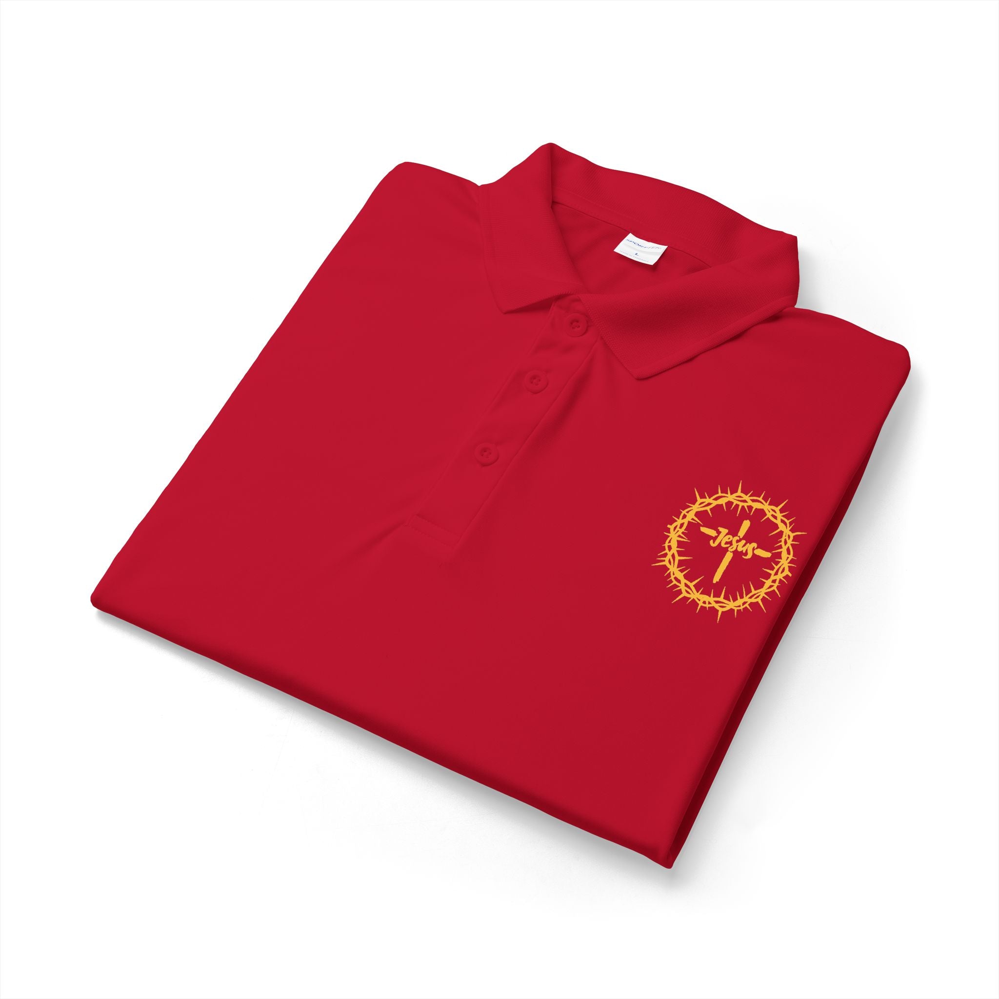 Jesus Crown of Thorns Polo