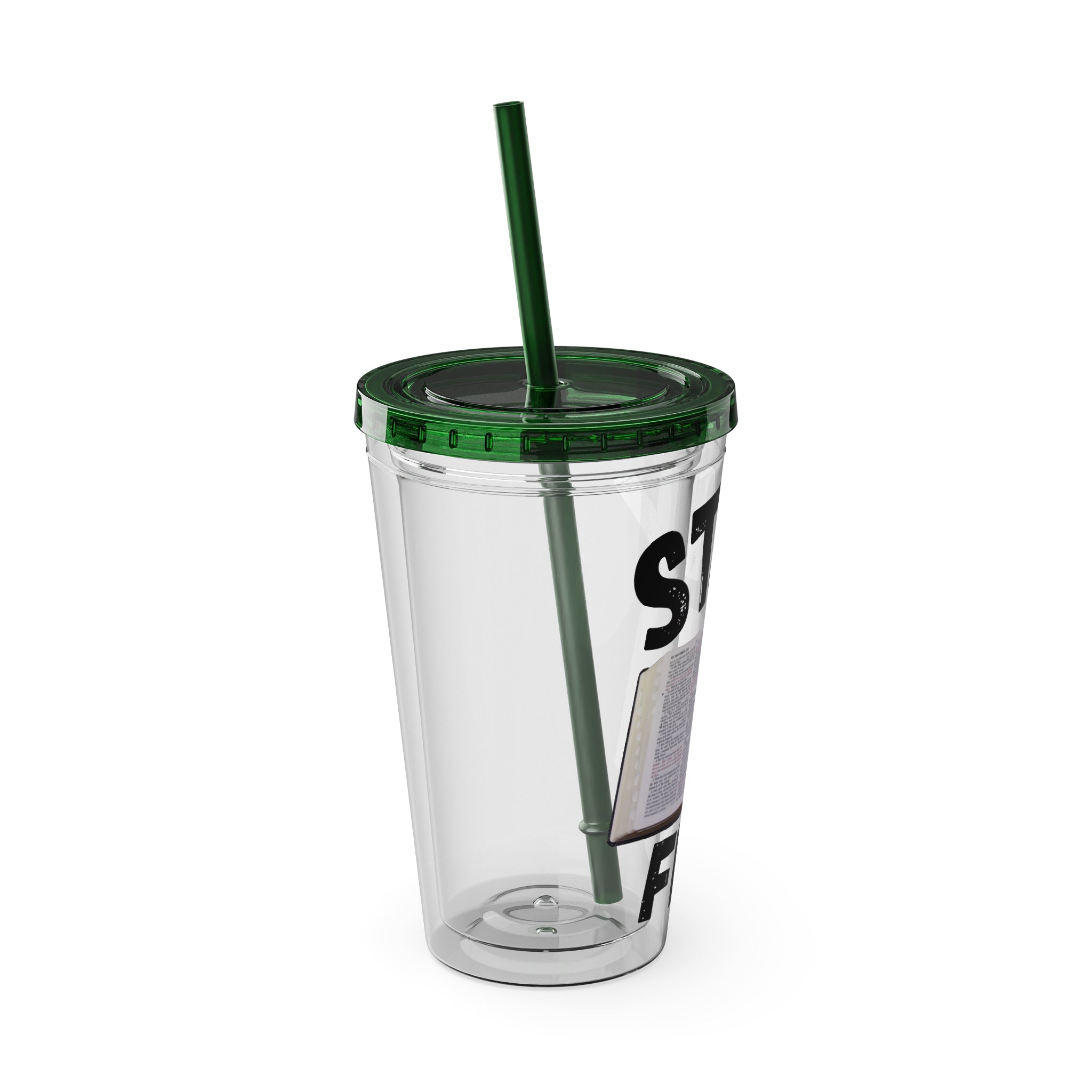 Stay Fed 16oz Tumbler with Straw