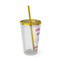 "Gone But Not Forgotten" 16oz Tumbler with Straw Cup