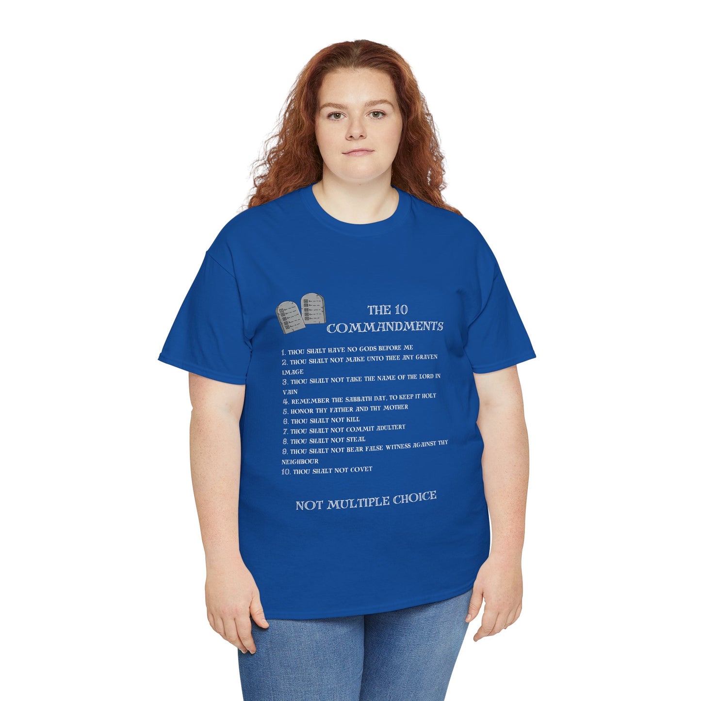 10 Commandments T-Shirt - White