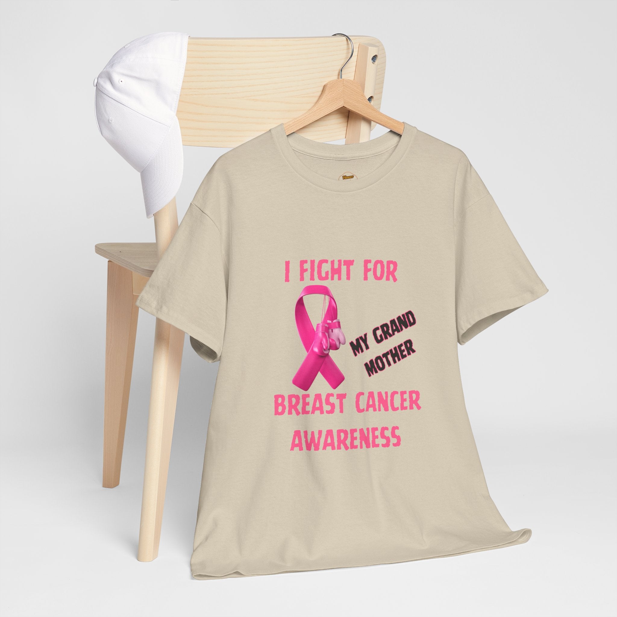 I Fight For My Grandmother Pink Ribbon Tee