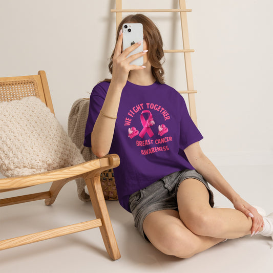 We Fight Together Breast Cancer Awareness Tee