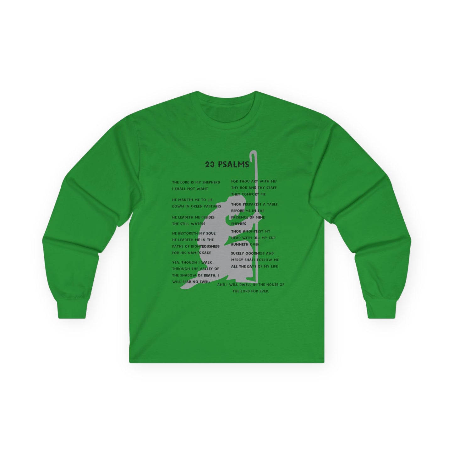 23 Psalms Long Sleeve - Black