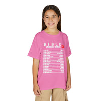 Bible Emergency Numbers Youth T-Shirt — White