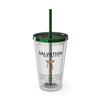 Salvation - Jesus Paid 16oz Tumbler with Straw
