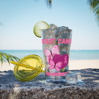 Breast Cancer Awareness 16oz Tumbler with Straw - Butterfly, Heart