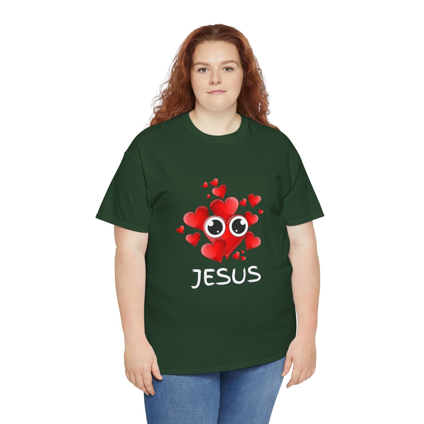 Eye Love Jesus Tee - White
