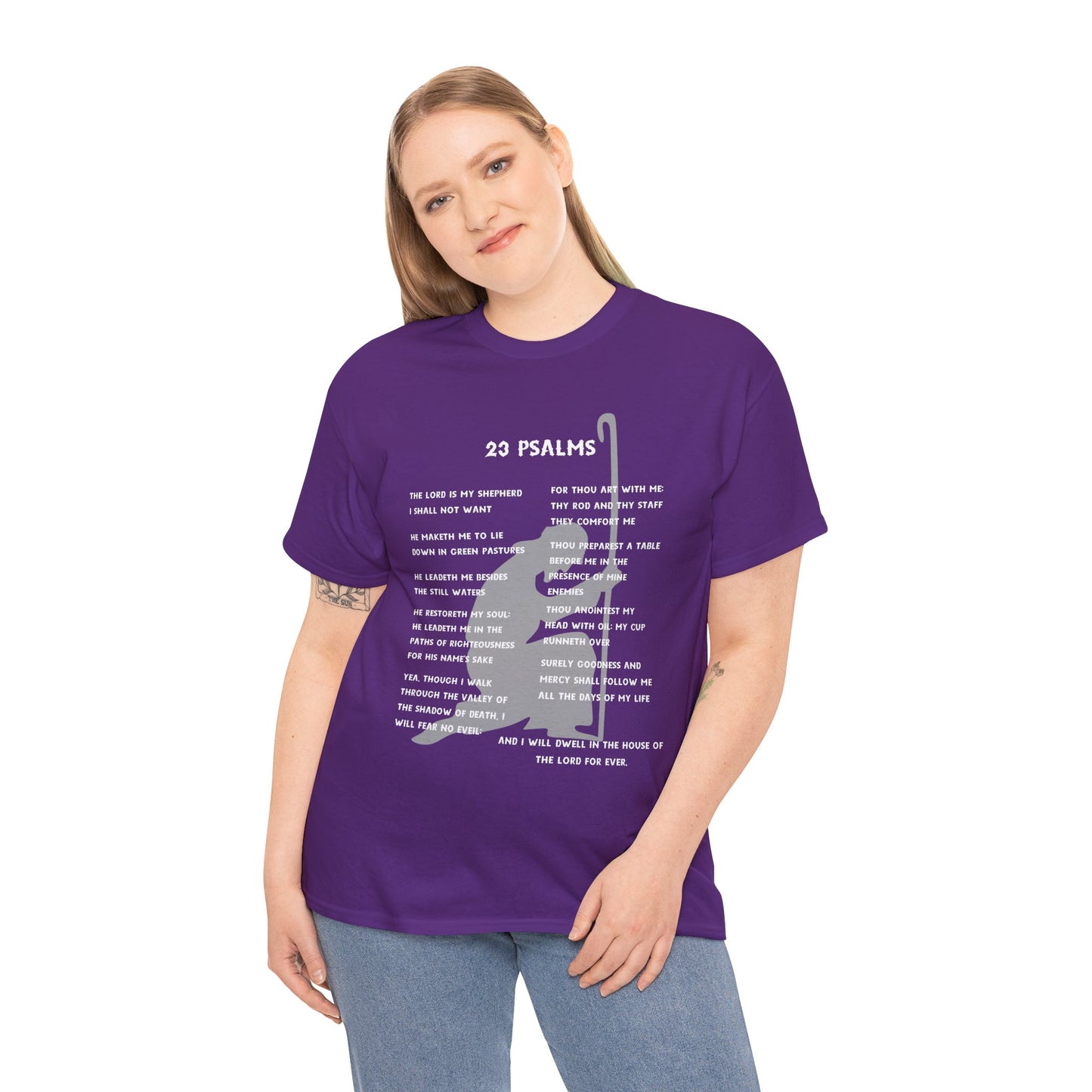 23 Psalms Tee - White