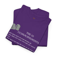 10 Commandments T-Shirt - White