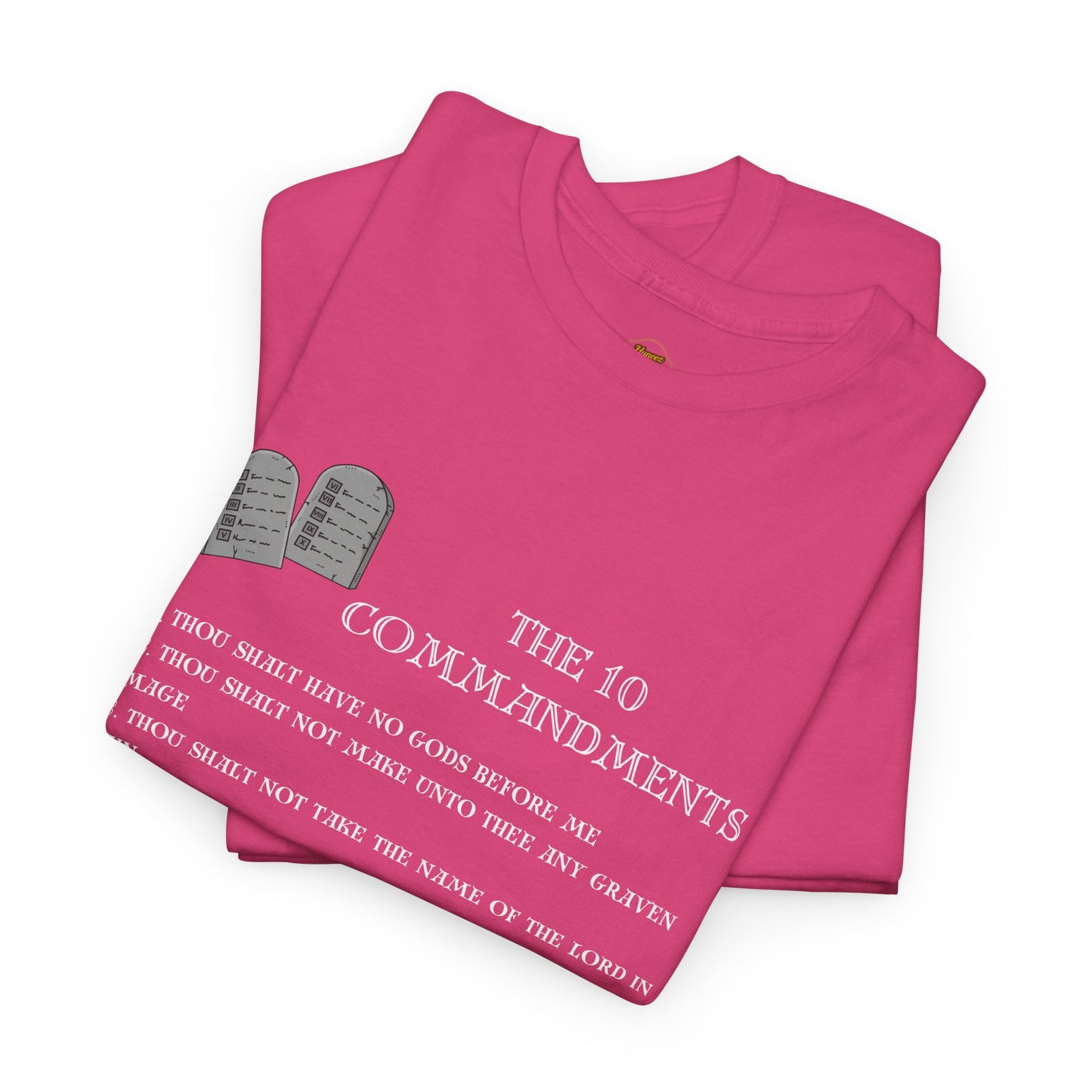 10 Commandments T-Shirt - White
