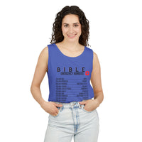 Bible Emergency Numbers Tank Top - Black