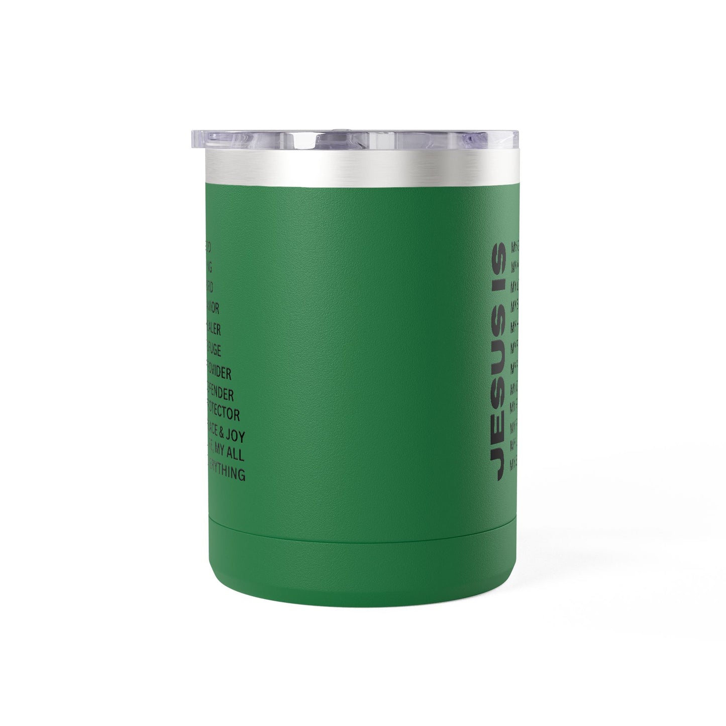 Christian Jesus Is 15oz Tumbler - Black