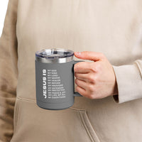 Christian Jesus Is 15oz Tumbler - White
