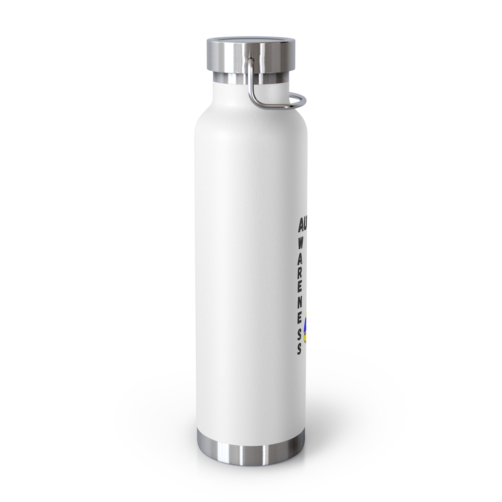 Autism Awareness Puzzle Ribbon 22oz Insulated Water Bottle