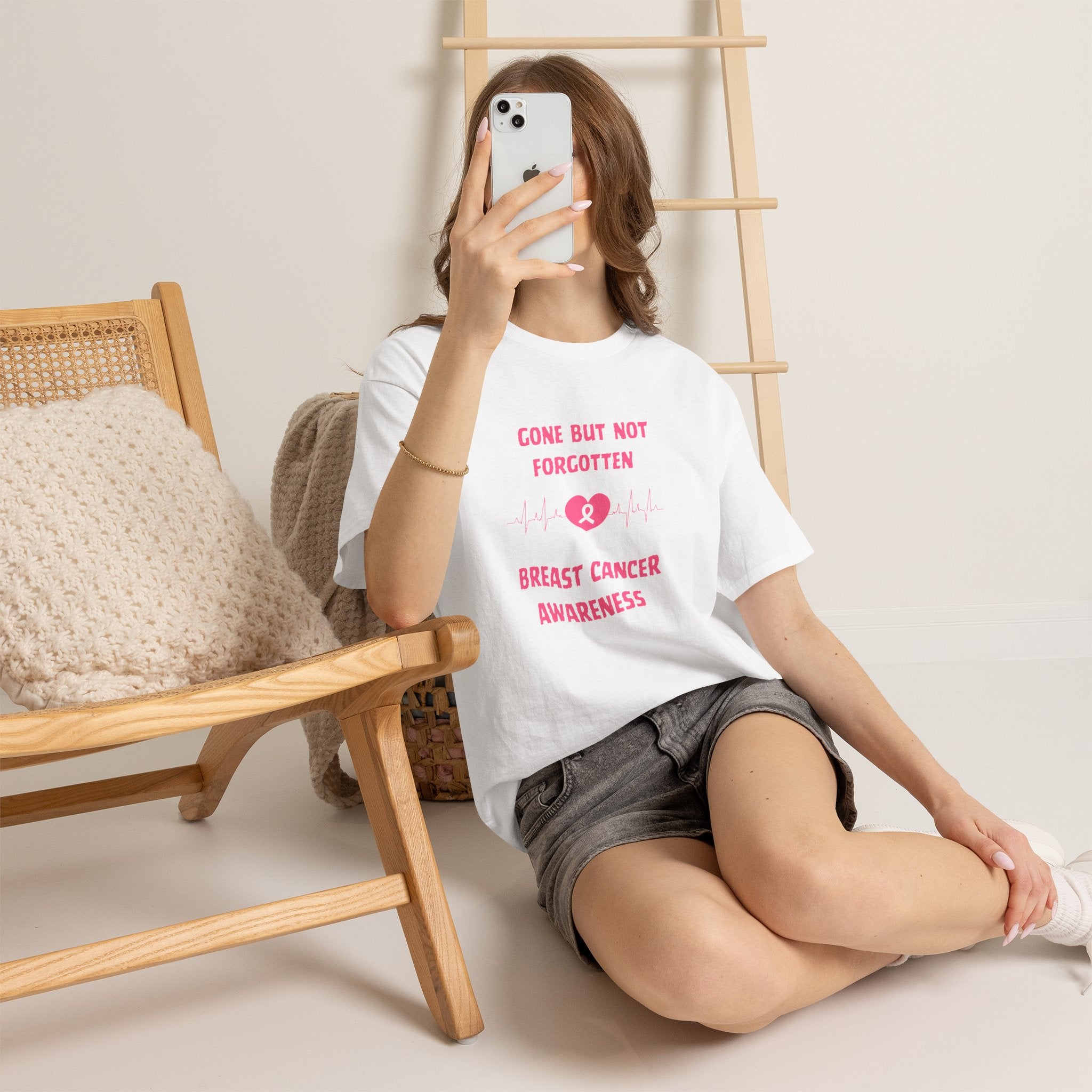 Gone But Not Forgotten Breast Cancer T-shirt