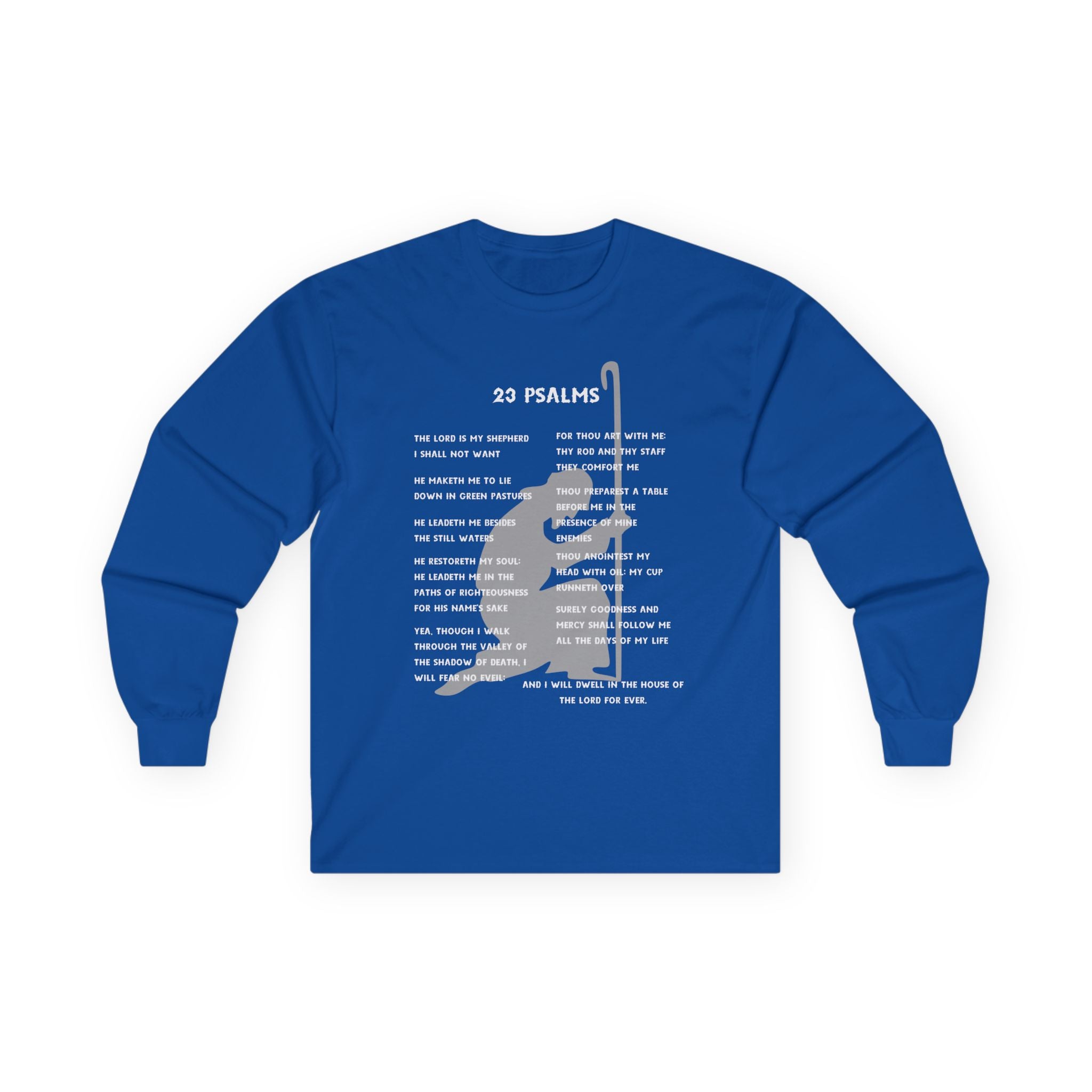 23 Psalms Long Sleeve - White