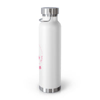 Survivor Breast Cancer Awareness 22oz Insulated Water Bottle