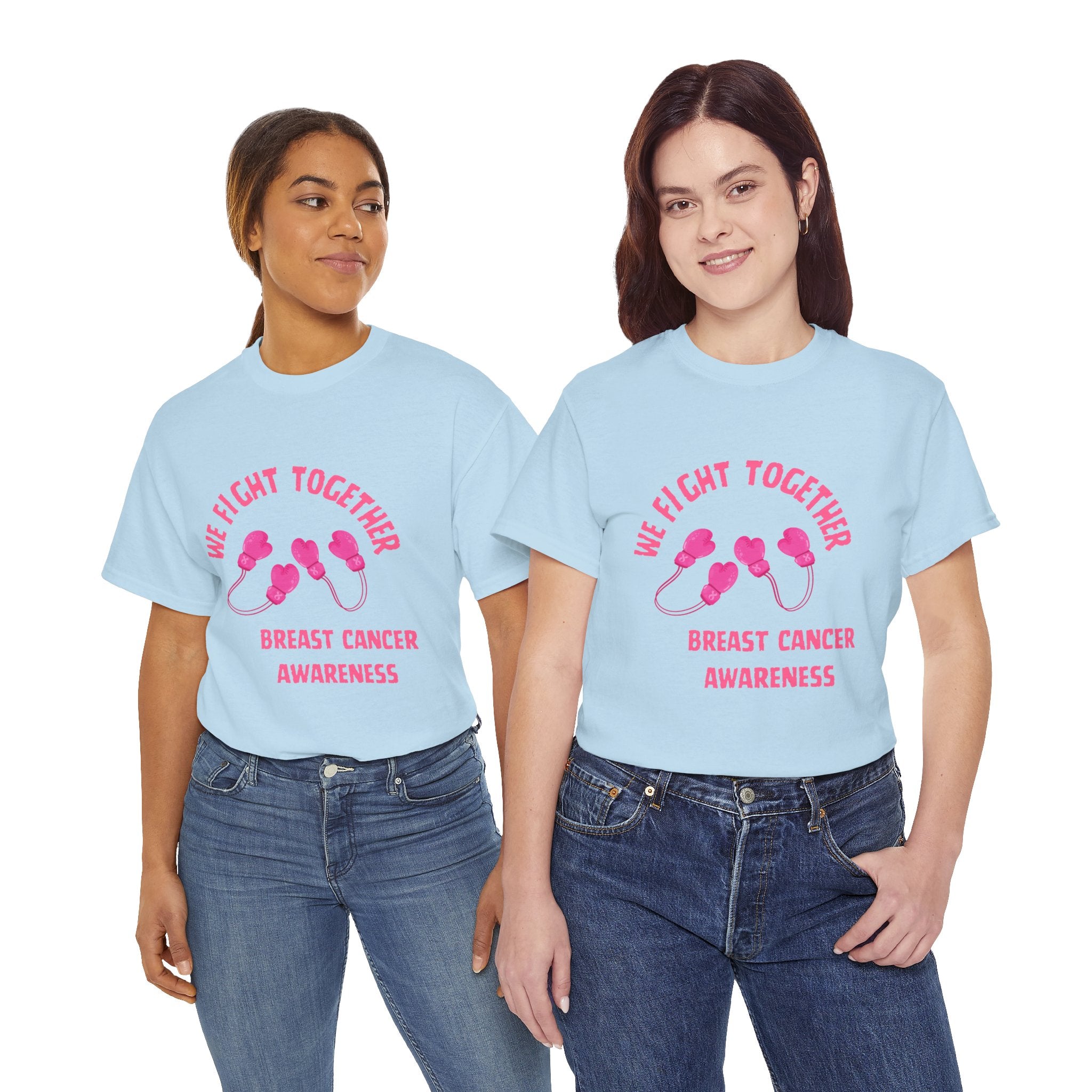 Breast Cancer Awareness Tee — We Fight Together Gloves