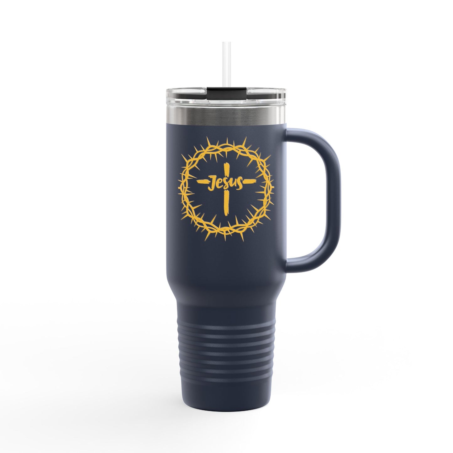 Jesus Crown of Thorns Insulated Travel Mug, 40oz