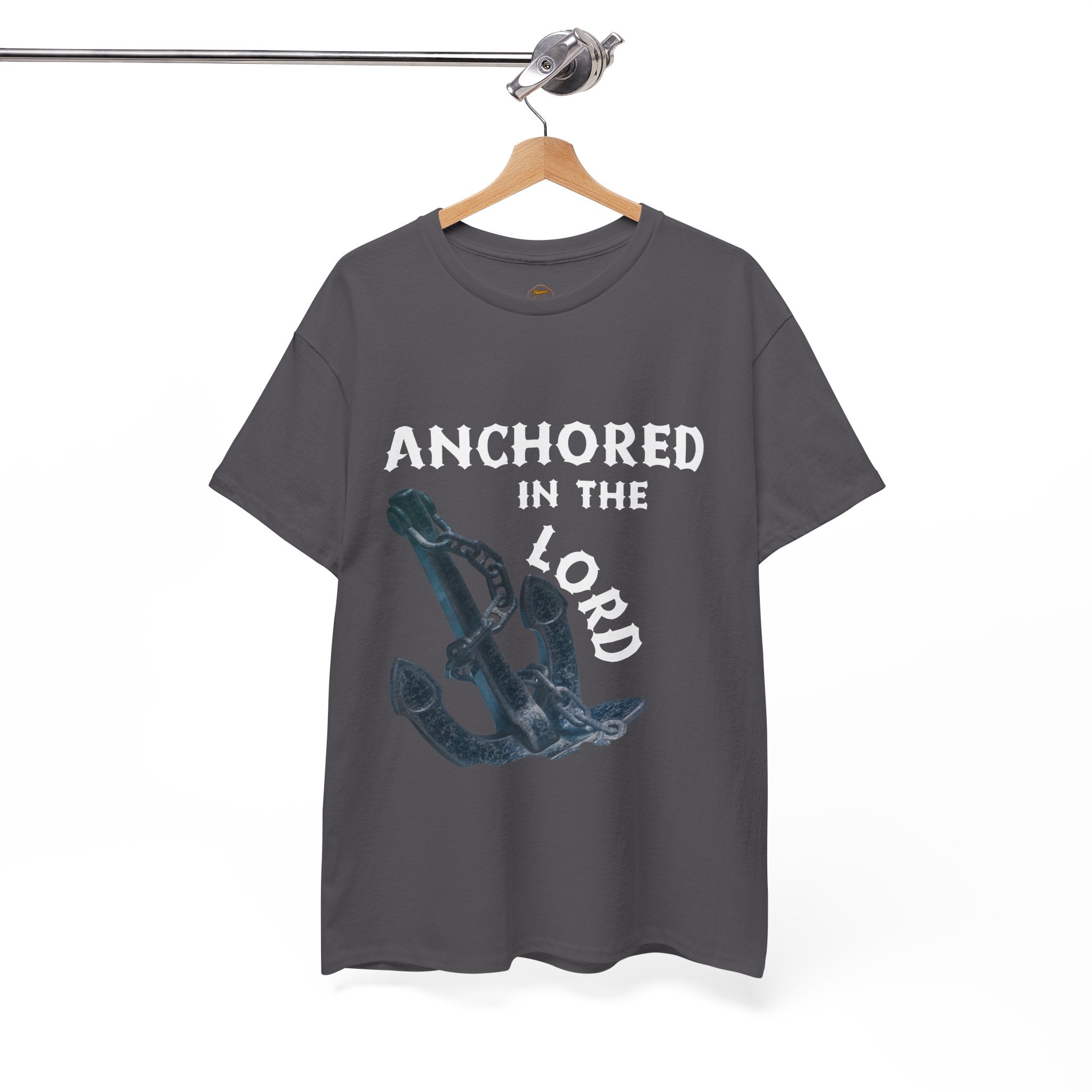 Anchored in the Lord T-Shirt - White