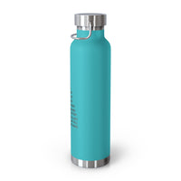 Christian JESUS IS 22oz Insulated Water Bottle - Black