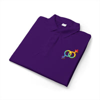 Female Rainbow Symbols Polo Shirt