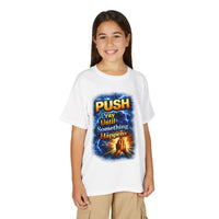 "Push: Pray Until Something Happens" Youth T-shirt - Hands