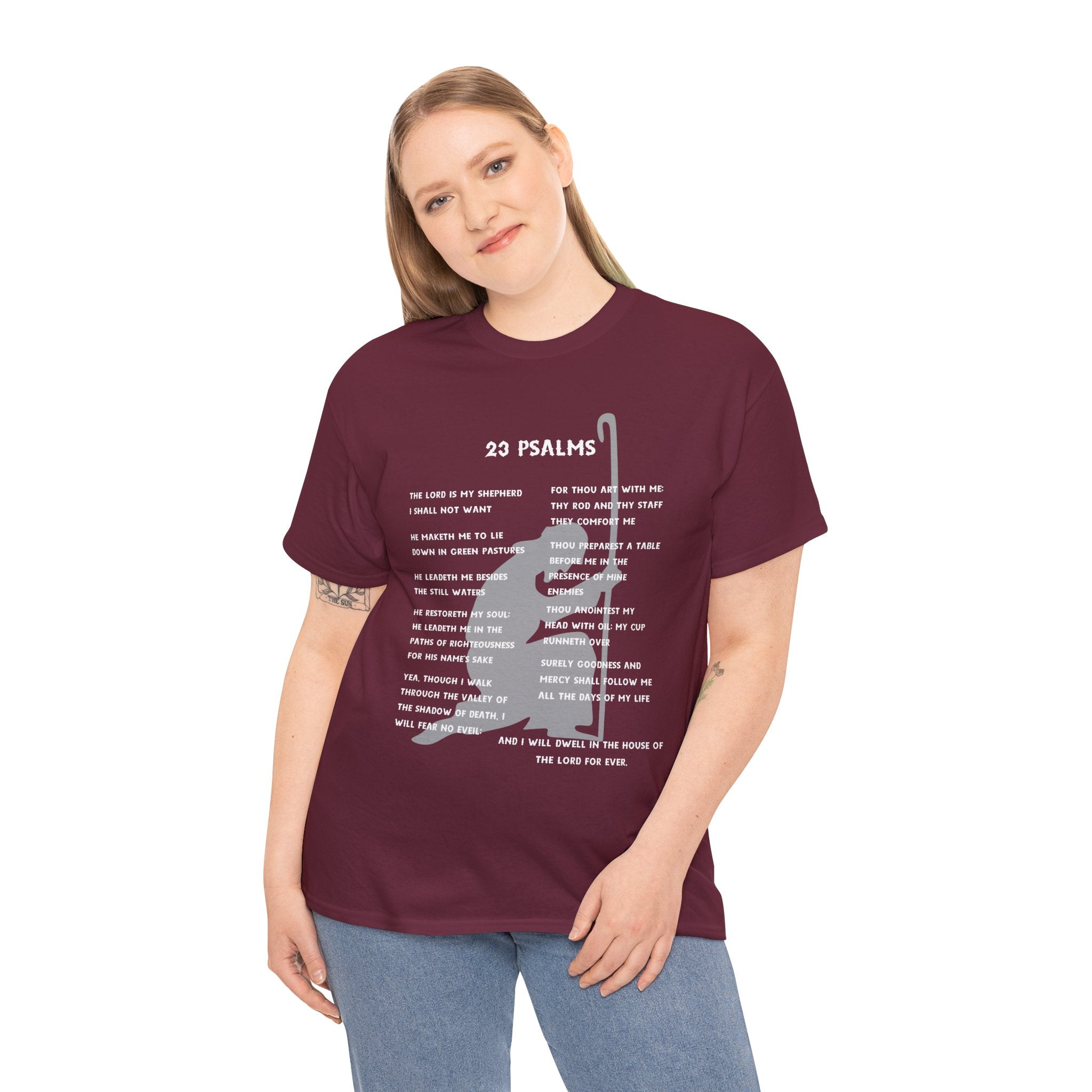 23 Psalms Tee - White