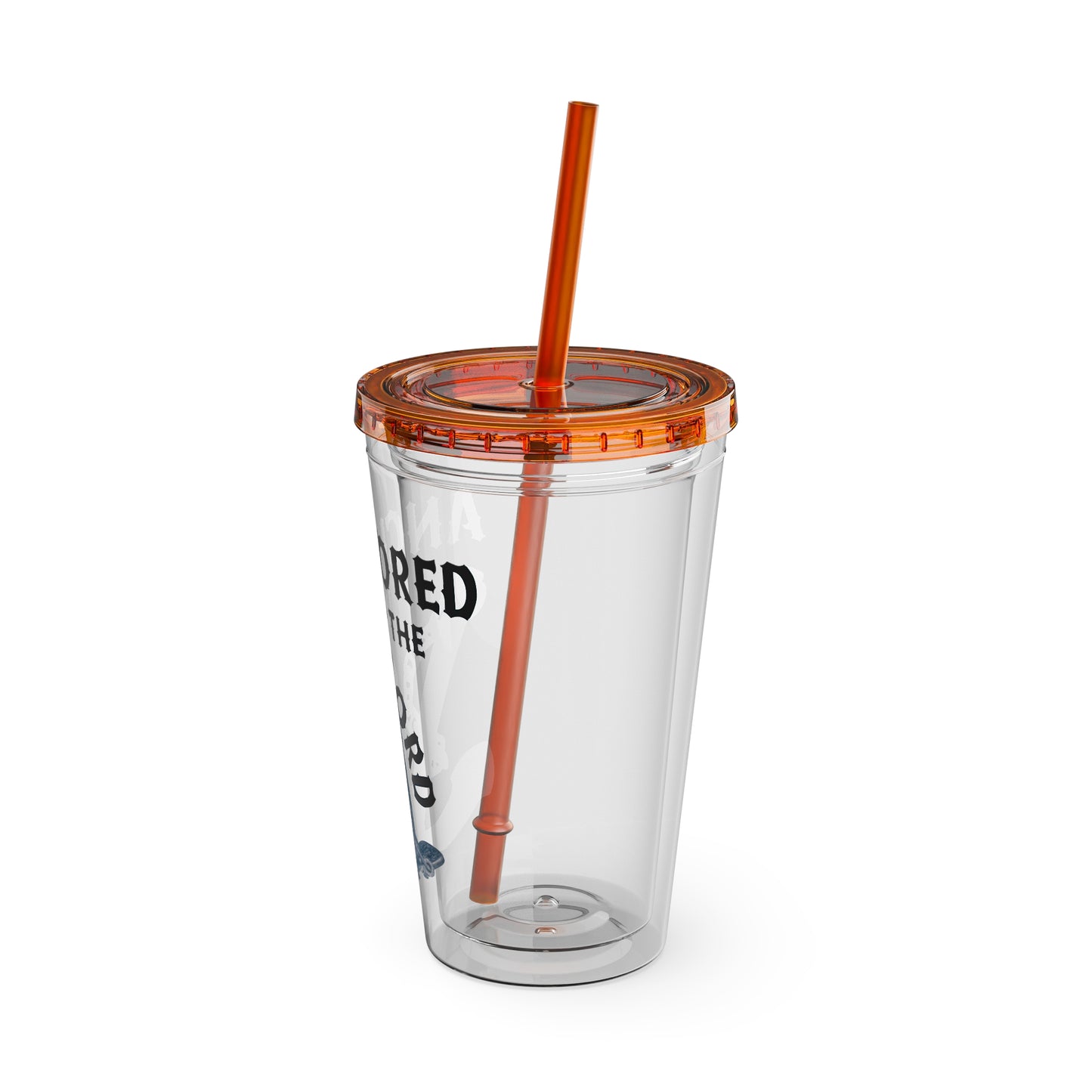 Anchored in the Lord 16oz Tumbler with Straw