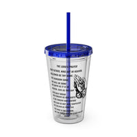 The Lord's Prayer 16oz Tumbler with Straw