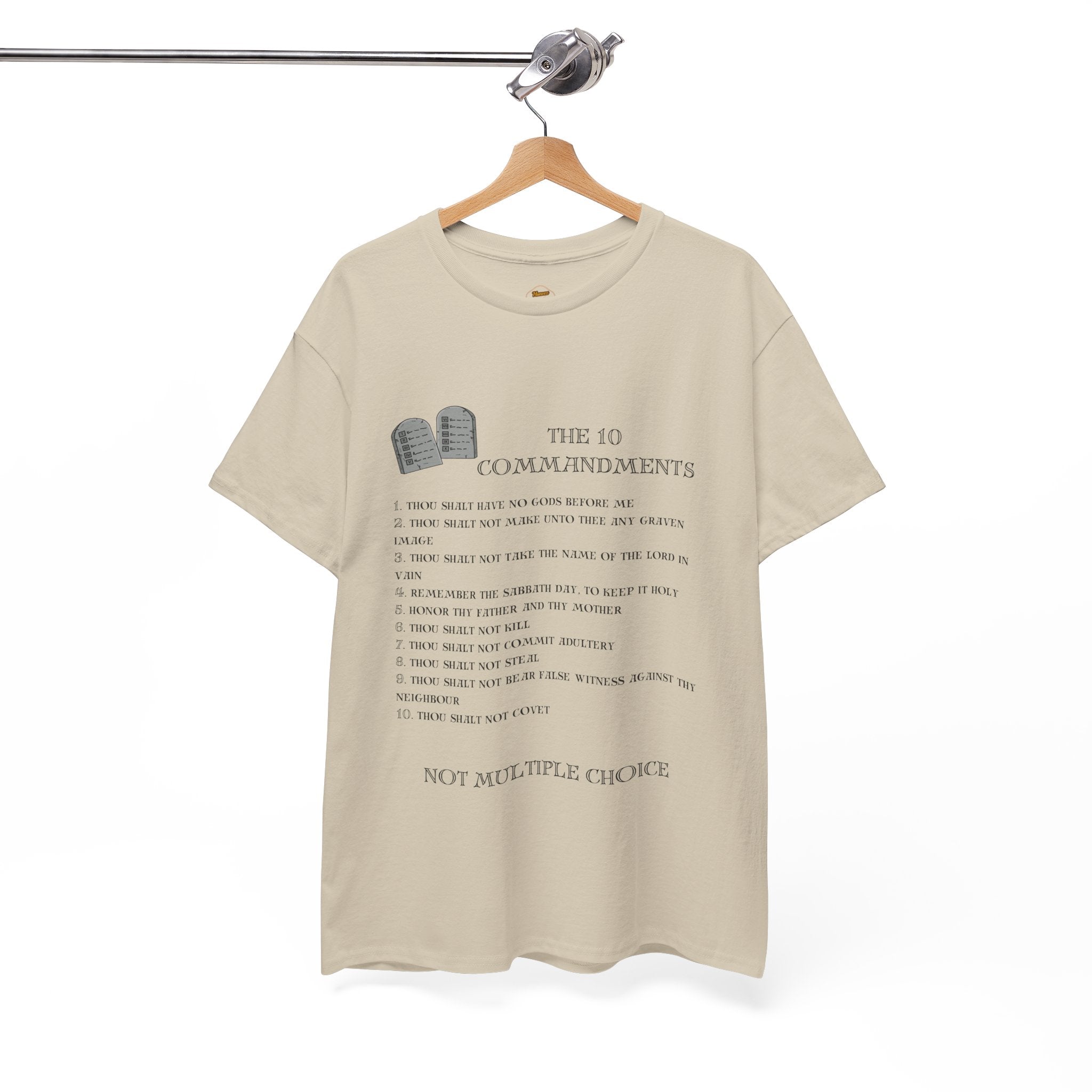 10 Commandments T-Shirt - Black