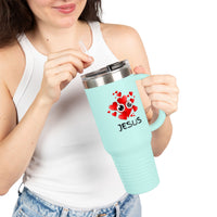 Eye Love Jesus Insulated Travel Mug, 40oz Black