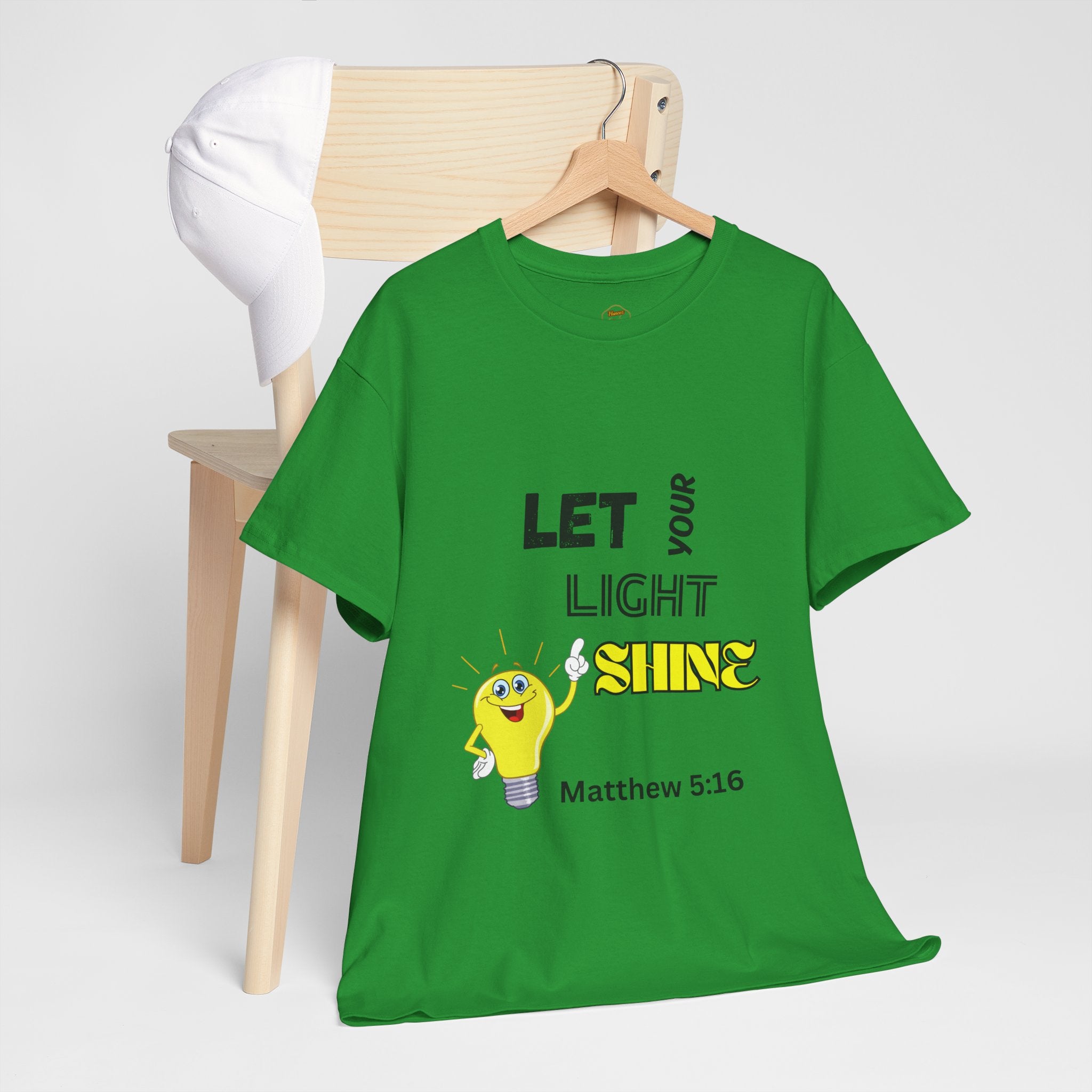 Let Your Light Shine T-Shirt – Matthew 5:16