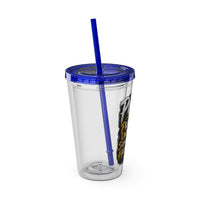 “PUSH: Pray Until Something Happens” 16oz Tumbler with Straw