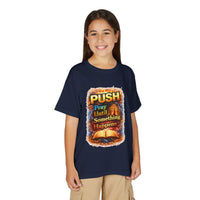 "Push: Pray Until Something Happens" Youth T-shirt - Bible